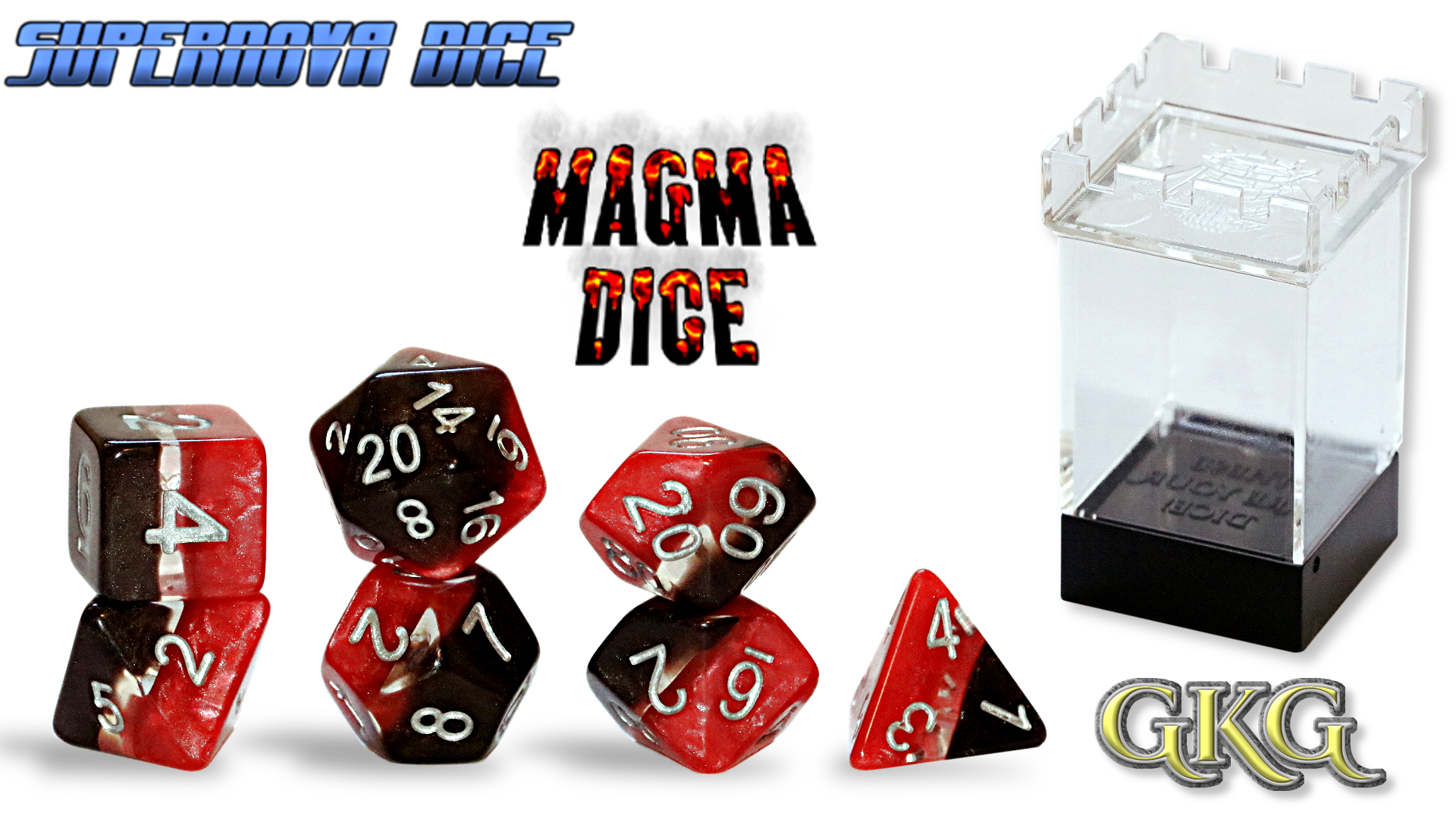 Supernova Dice - Magma